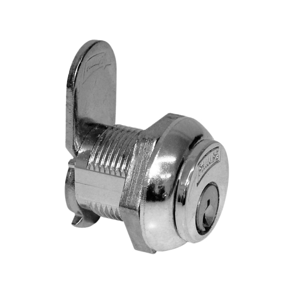 CERRADURA PARA MUEBLE CON PALETA Y GANCHO CROMO PHILLIPS 50-CROMO