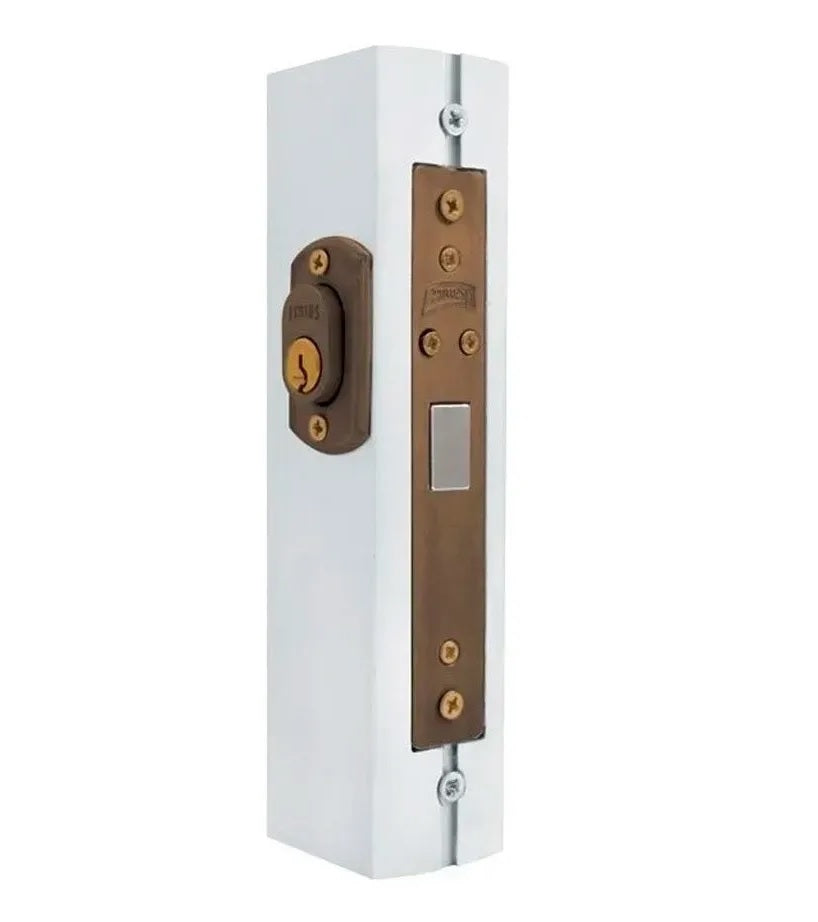 CERRADURA SIN MANIJA PARA PERFIL ALUMINIO DURANODIK PHILLIPS D.C. 550CH-ADK