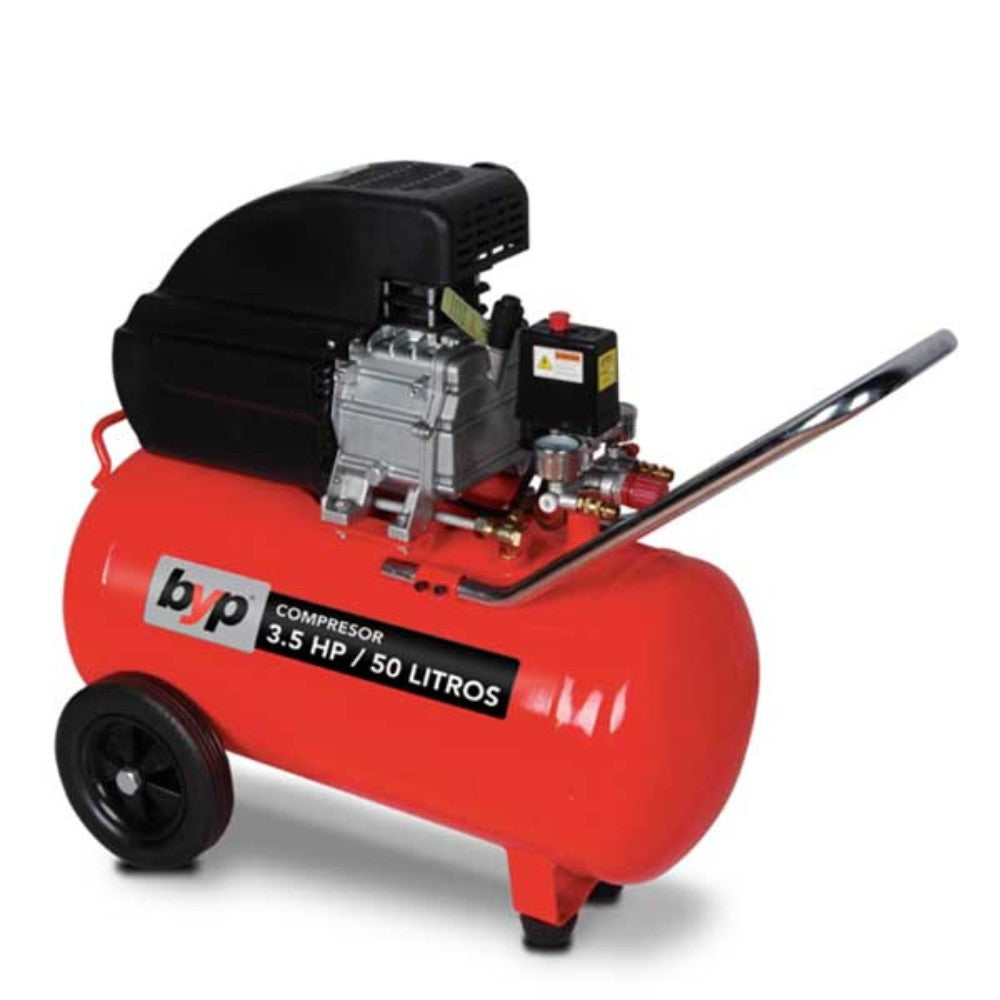 COMPRESOR HORIZONTAL 3.5HP 50lts (120 PSI) 110V BYP COM35