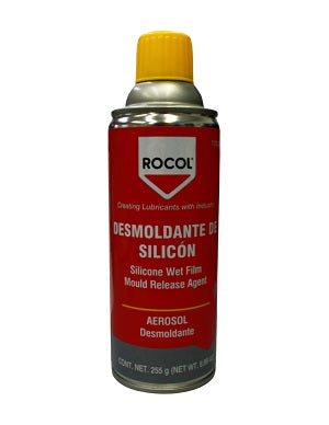DESMOLDANTE CON SILICON EN AEROSOL 255ml ROCOL 72020