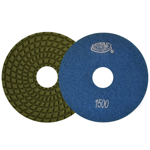 PAD DIAMANTE 4" GRANO 1500 (PULIDO HUMEDO) EASY-CUT AUSTROMEX 2875