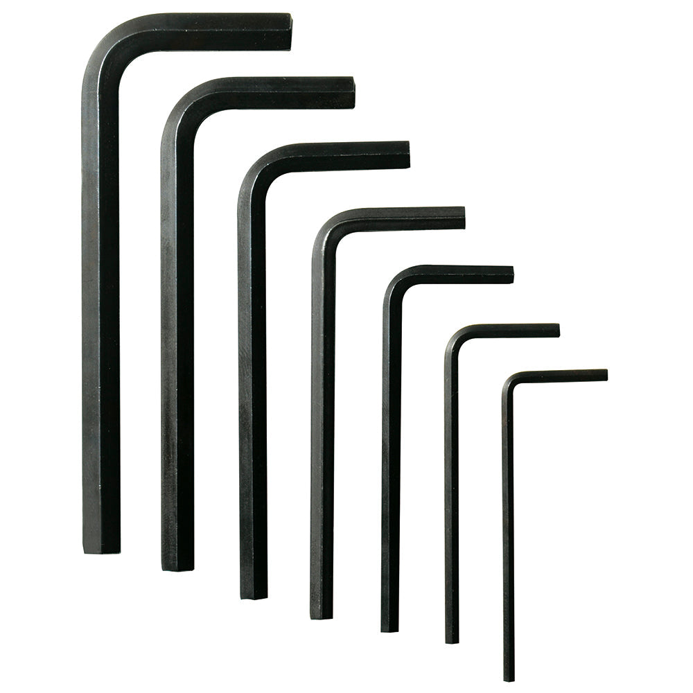 JUEGO DE 7 LLAVES ALLEN (5/64" A 1/4") EN ESTUCHE URREA 4977