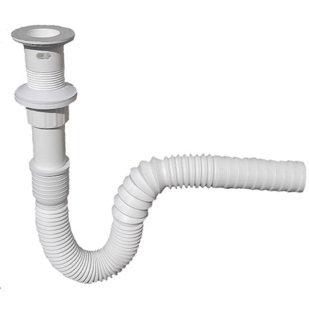 CESPOFLEX FLEXIBLE PARA LAVABO ARO CROMADO (TRAMPA) ALBATROS 001-1