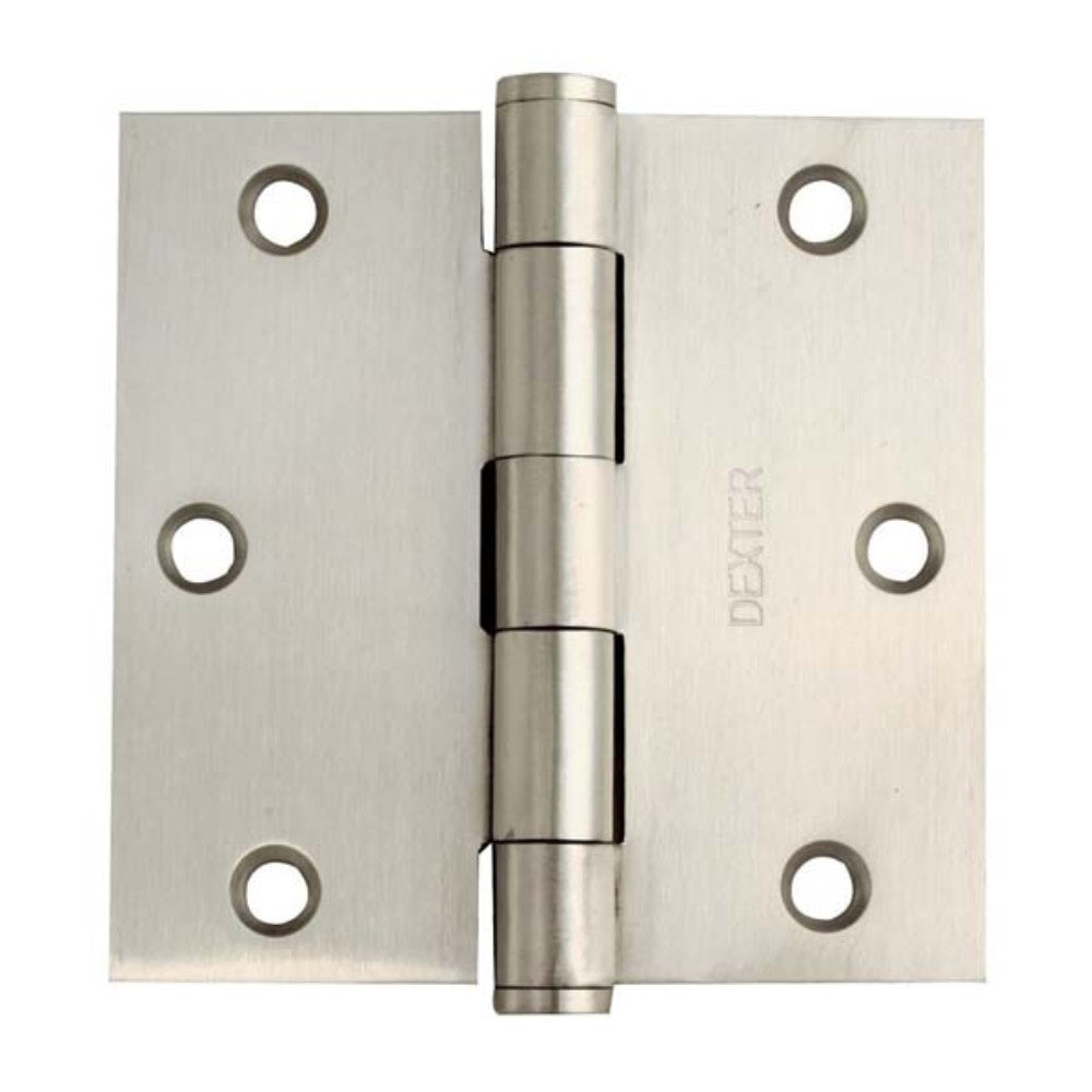 BISAGRA ARQ NIQUEL SATINADO 3-1/2 X 3-1/2 (S/BALERO)(PUERTA 50kg) DEXTER 7219