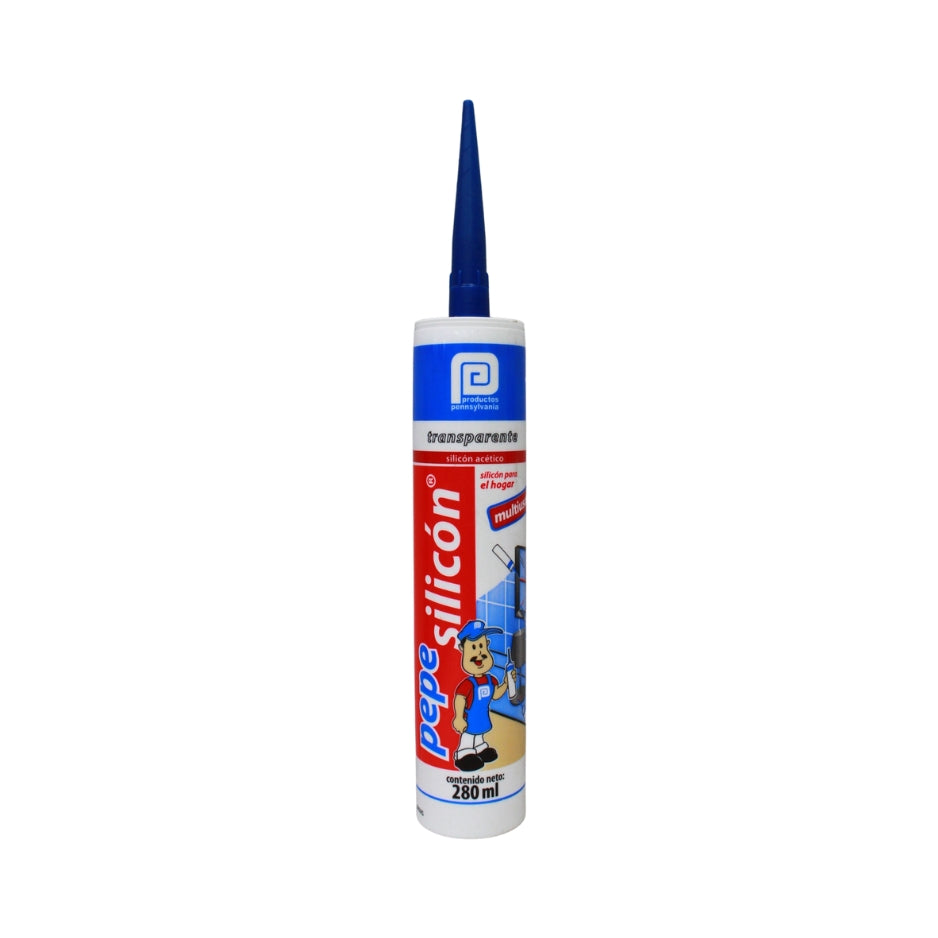 PEPE SILICON TRANSPARENTE 280ml PENNSYLVANIA SSI8T36