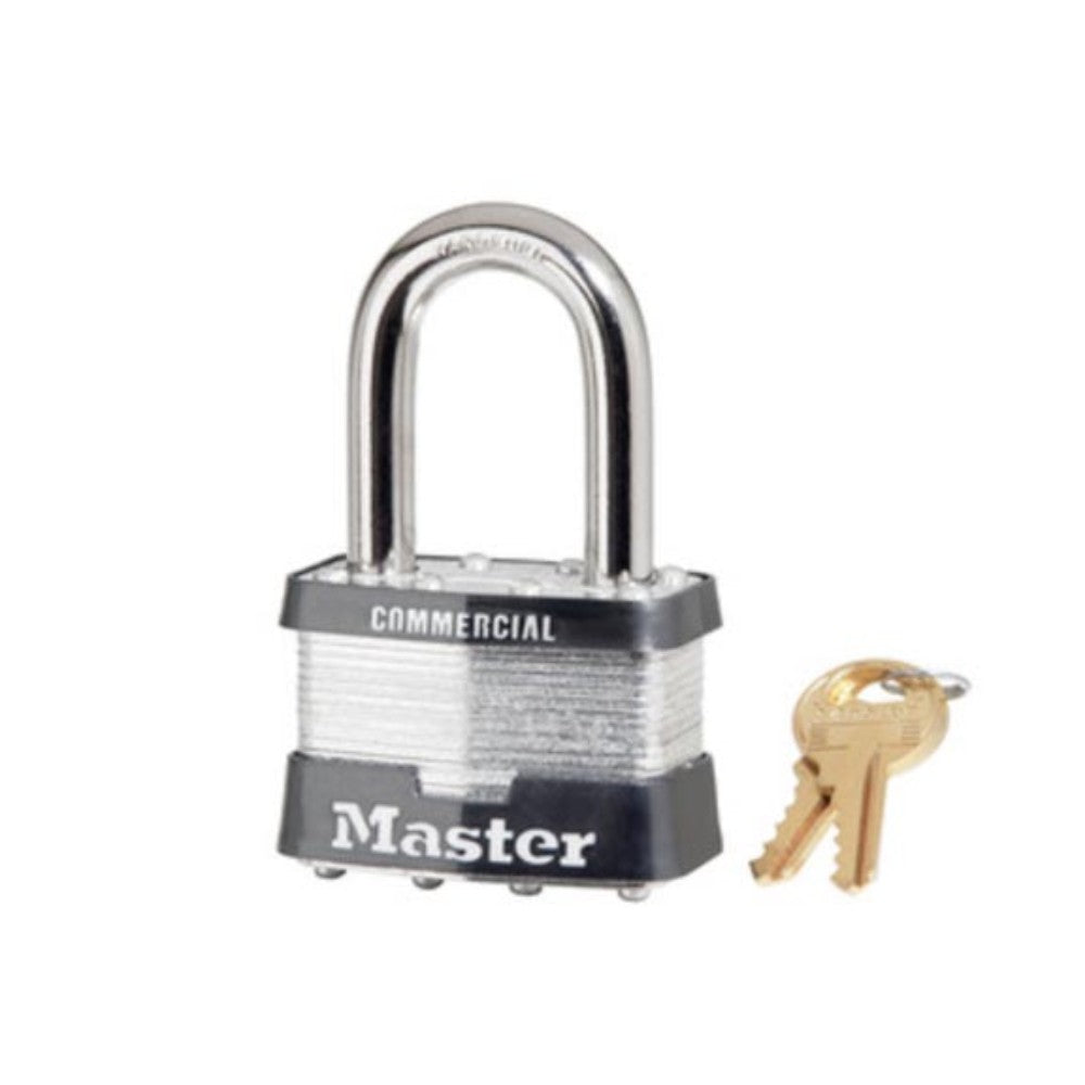 CANDADO LAMINADO 2'' (51mm) GANCHIO LARGO 1-1/2 X 3/8 ACERO MASTER 5ESPDLF