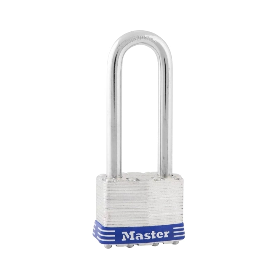 CANDADO LAMINADO 1 3/4 (44mm) GANCHO EXTRA LARGO 2-1/2 X 5/16 ACERO MASTER 1ESPDLJ