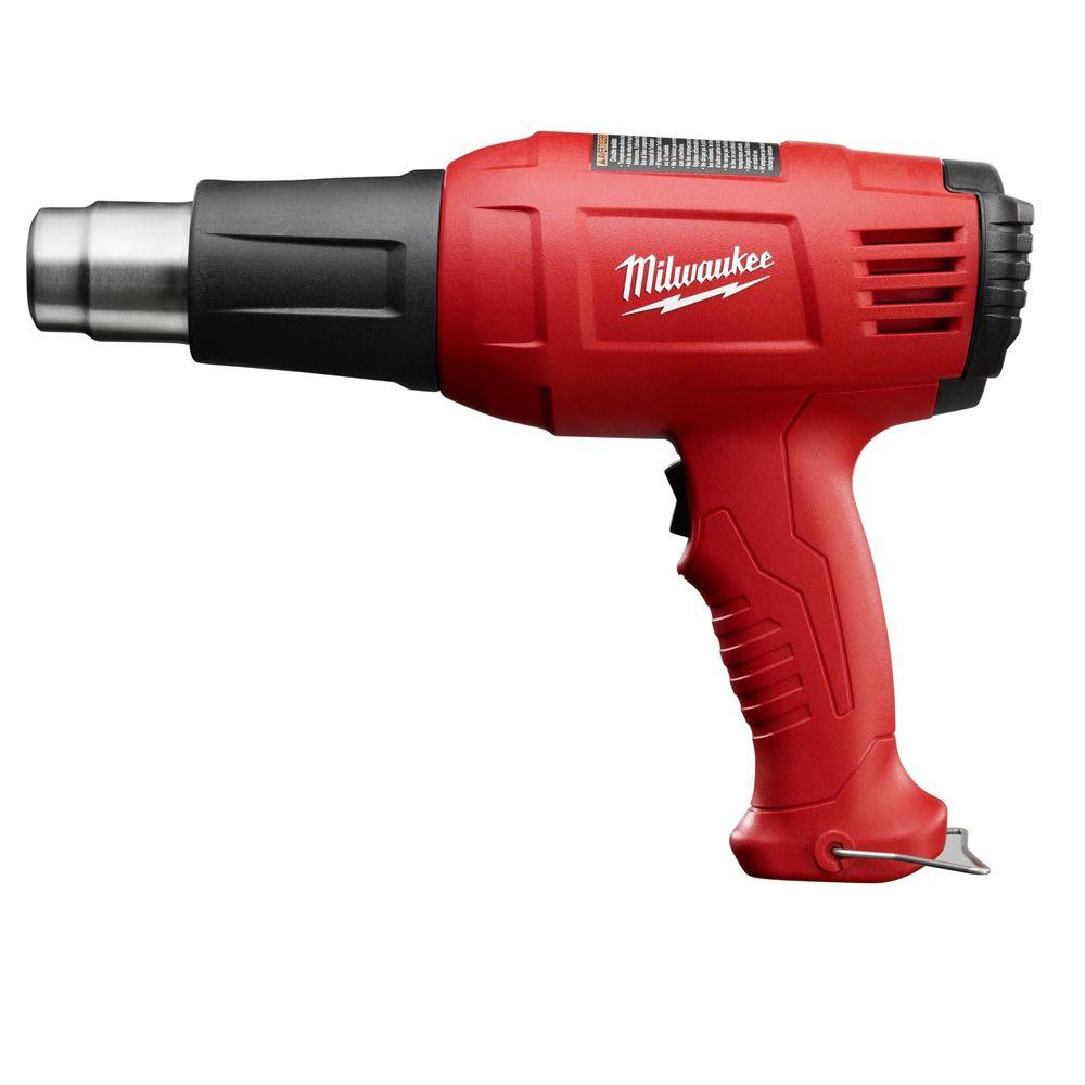 PISTOLA DE CALOR DOS TEMPERATURAS (570F A 1000F) 11.6AMP MILWAUKEE 8975-6