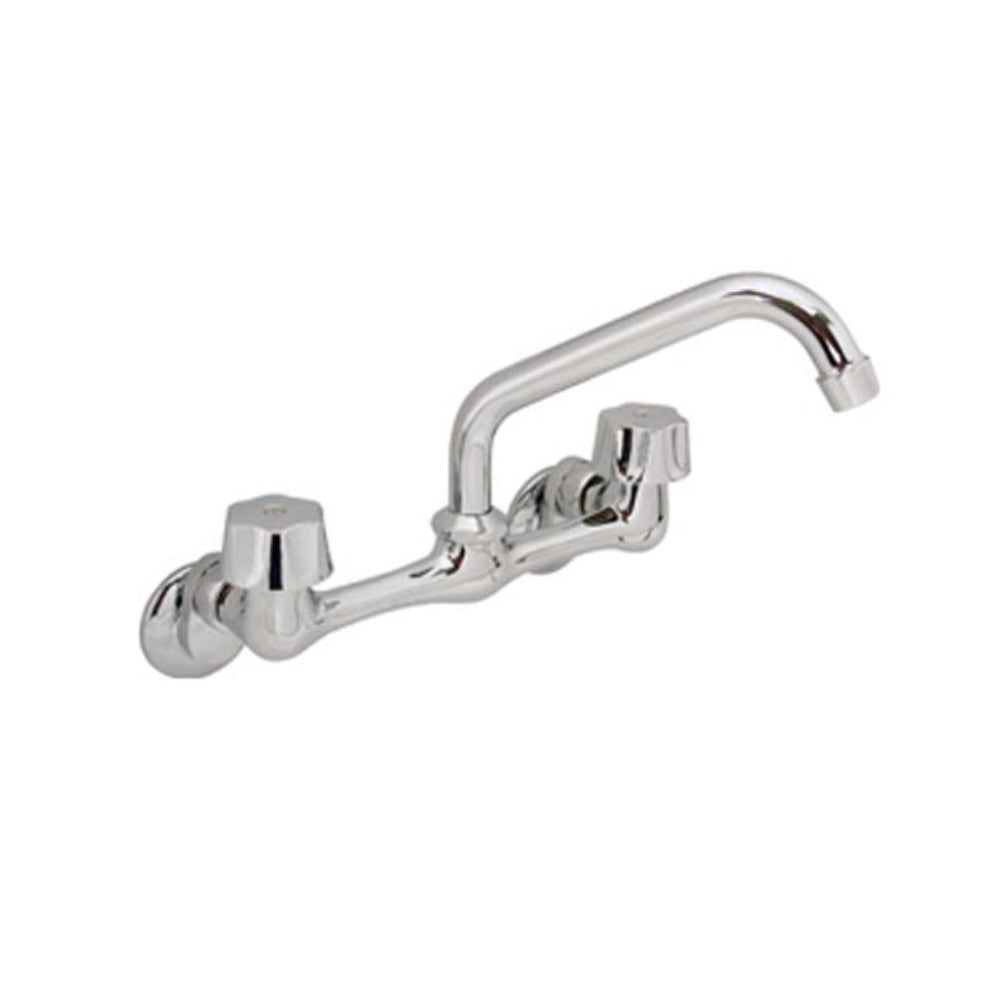 MEZCLADORA FREGADERO A LA PARED MANERAL CHICO CIERRE 90° RUGO 9I