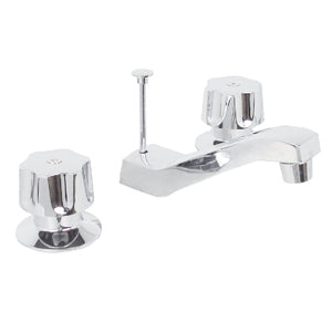 MEZCLADORA LAVABO 8'' A 12'' CADIZ MANERAL ACUARIO CIERRE 90° RUGO 19-I