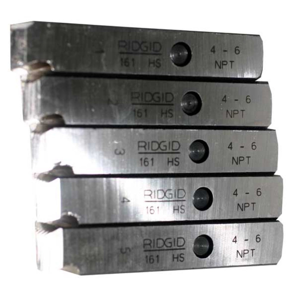 PEINES (JUEGO) 4" a 6" - 8TPI RIDGID CAT. 38155