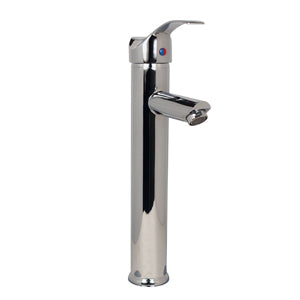 MEZCLADORA MONOMANDO LAVABO TORRE ALTA OVALIN RUGO 23-mL