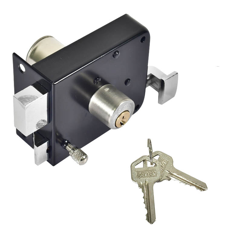 CERRADURA SOBREPONER PRE-ARMADA (IZQUIERDA) NEGRA DEXTER 6973