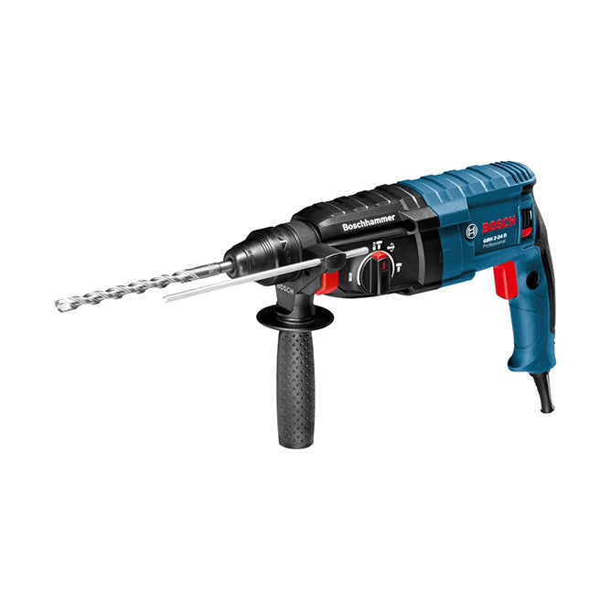ROTOMARTILLO PERFORADOR SDS PLUS 820W 5100 GOLPES X MIN 1300Rpm (2.5kg) BOSCH GBH 2-24 D