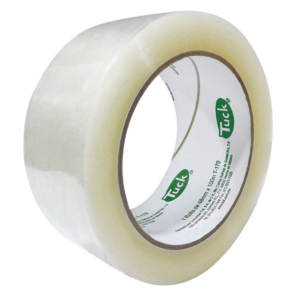CINTA PARA EMPAQUE TRANSPARENTE (VERDE-INDUSTRIAL) 72mm X 150m TUK 179T
