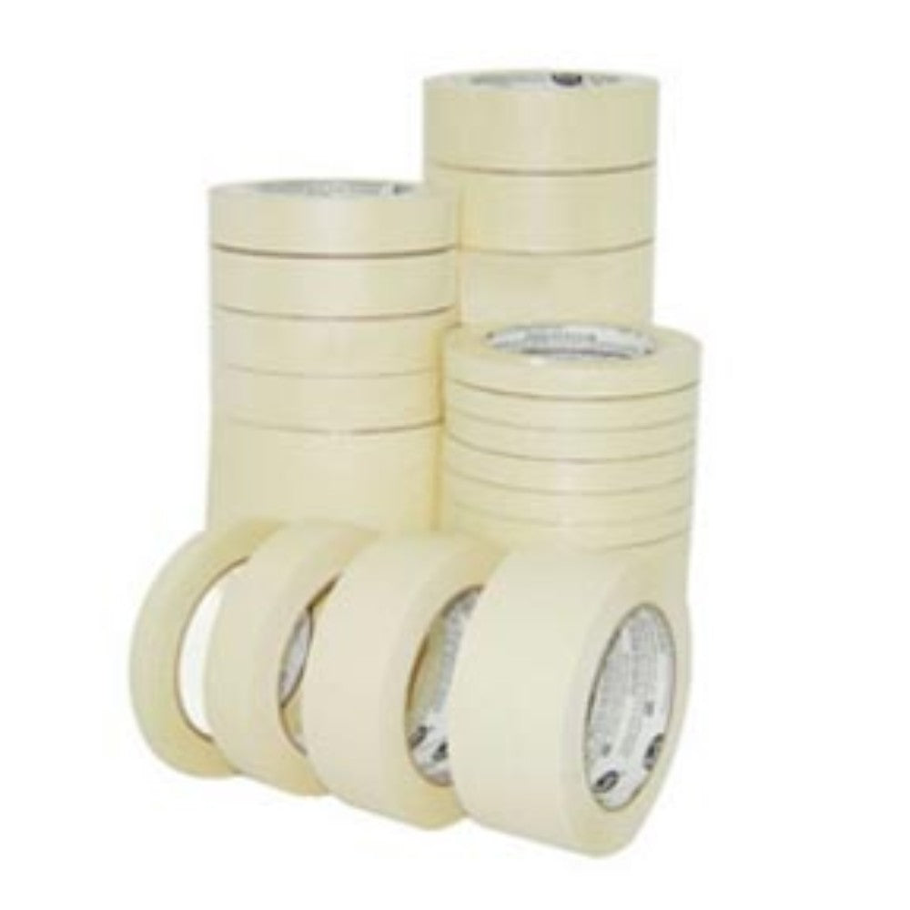 CINTA PARA CUBRIR (MASKING) 18mm X 50m (3/4") USO GENERAL INDUSTRIAL TUK #111