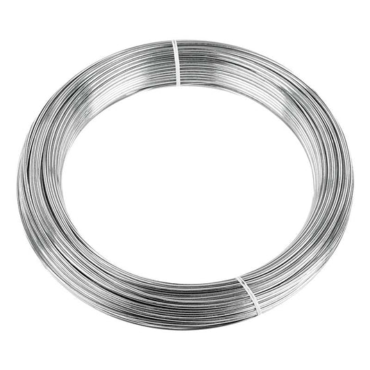 ALAMBRE GALVANIZADO ROLLO CAL. 14.5 1Kg (APROX 47M)