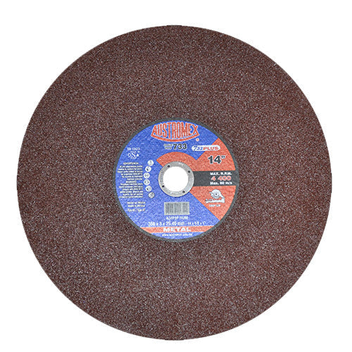 DISCO CORTE METAL 14" X 1/8 X 1" (ECONOMICO) (P/ CORTADORA) HUM AUSTROMEX 733