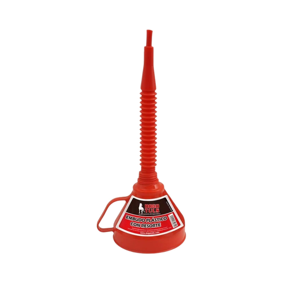 EMBUDO PLASTICO CON RESORTE 18" CON FILTRO DOGOTULS SH2128