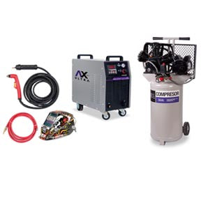 INVERSOR PLASMA 220V CORTE CNC 8500W DE 20-60A AXT-P1260LCD