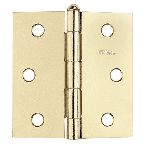 BISAGRA LIGERA 3"PERNO SUELTO CABEZA MEDIA BOLA LATONADA 51L300/ BC3-L-CG