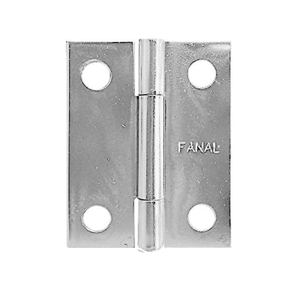 BISAGRA PERNO REMACHADO 1.5" x 1.4" ACERO PULIDO FERKY BA1.5-A