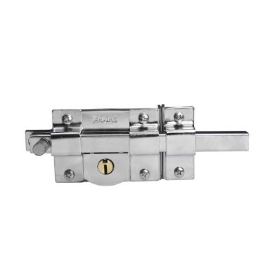 CERRADURA DE BARRA FERKY DE SOBREPONER FIJA DERECHA CROMADO CBFID-CR-BL