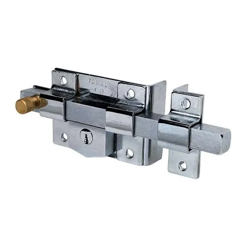 PASADOR DE BARRA DE SOBREPONER FIJA CROMO IZQUIERDO CBFII-CR-BL