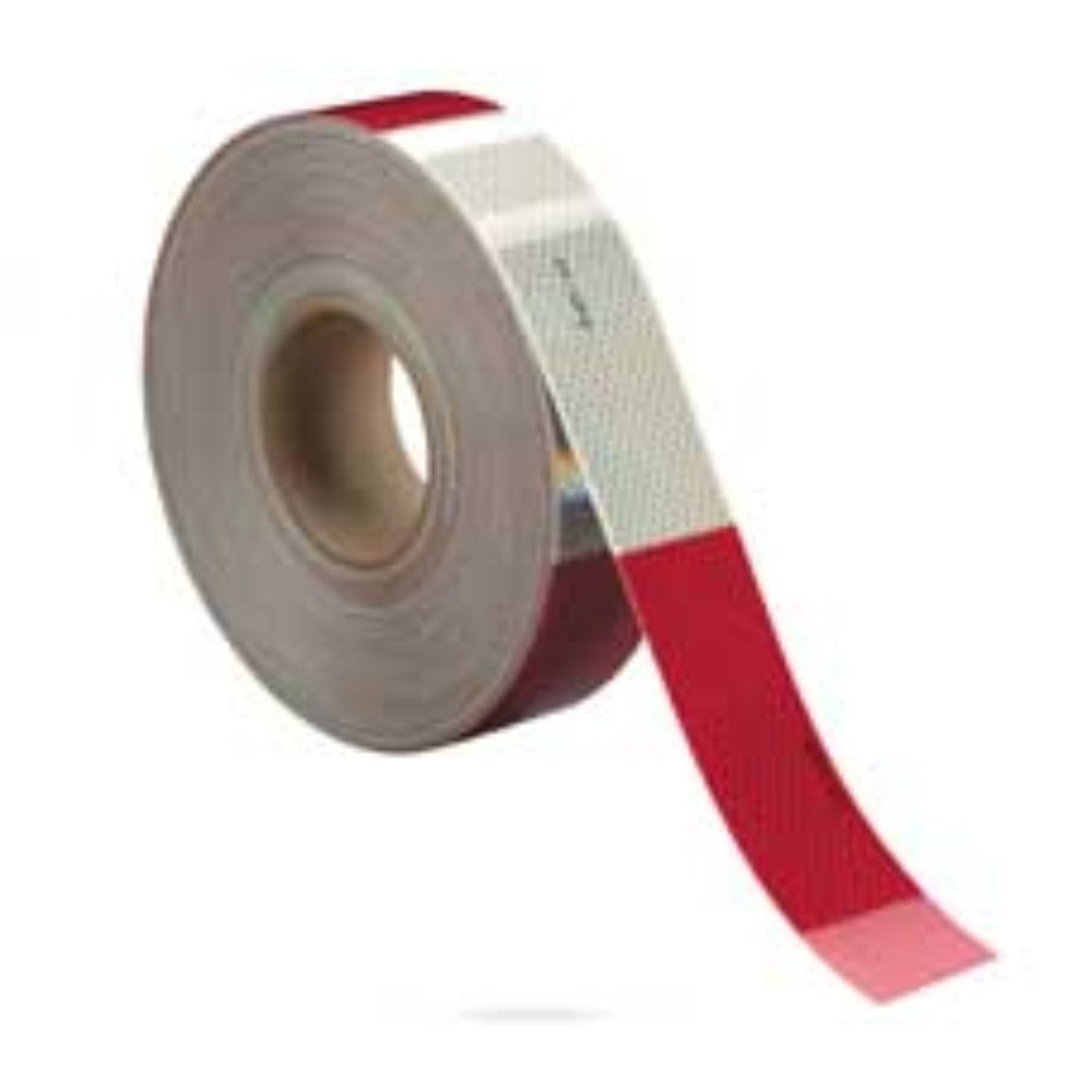 CINTA REFLEJANTE (BLISTER CON 6 TIRAS) 3M ROJO-BLANCO 983 (MR900005601)