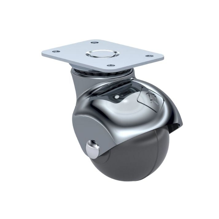 RODAJA ESFERICA 2" HULE PLACA GIRA HE-515CR 25kg