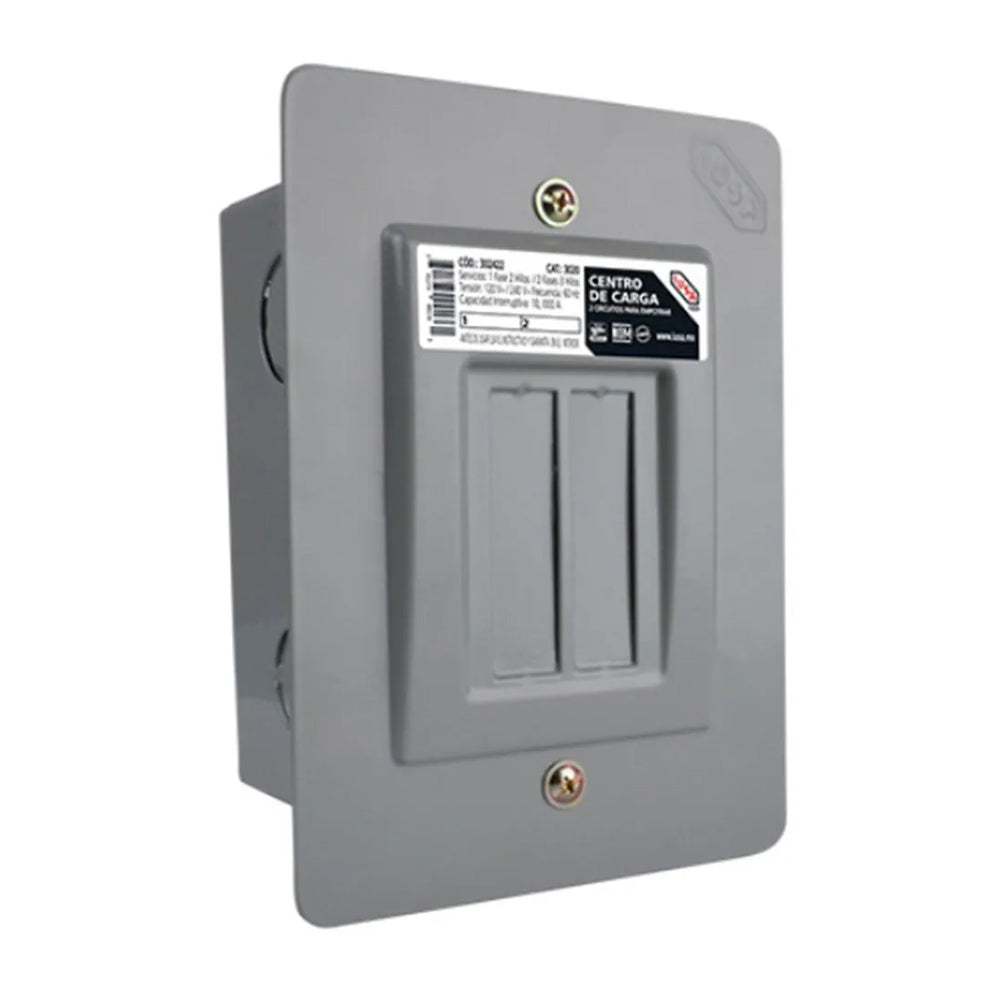 CENTRO DE CARGA 2 UNIDADES 50amp EMPOTRAR IUSA 217941