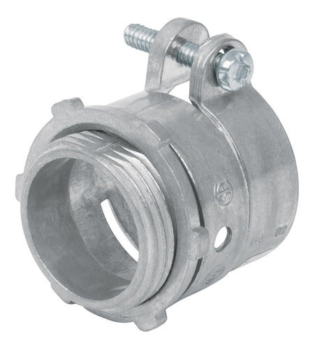 CONECTOR RECTO PARA TUBO PLICA 1" (25.4mm) 9530200