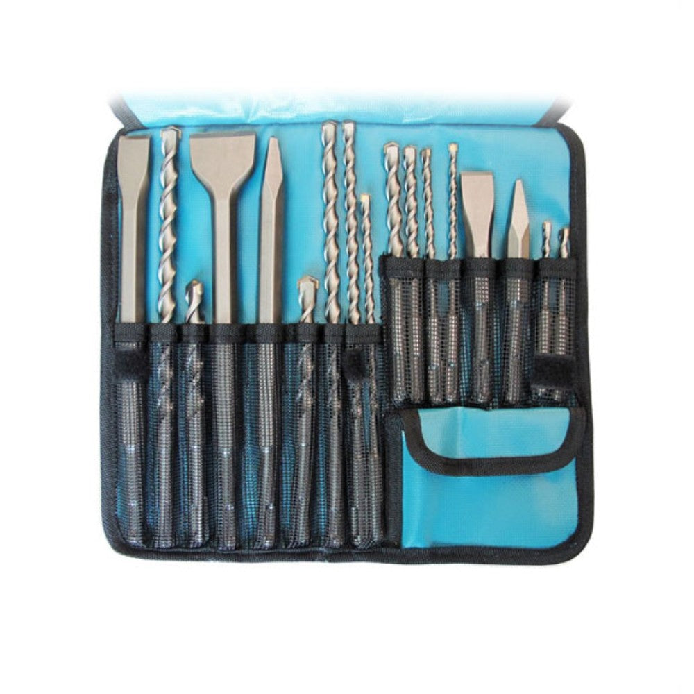 BROCAS (JUEGO 17PZ) SDS PLUS Y CINCELES (17 PIEZAS) MAKITA D-53637