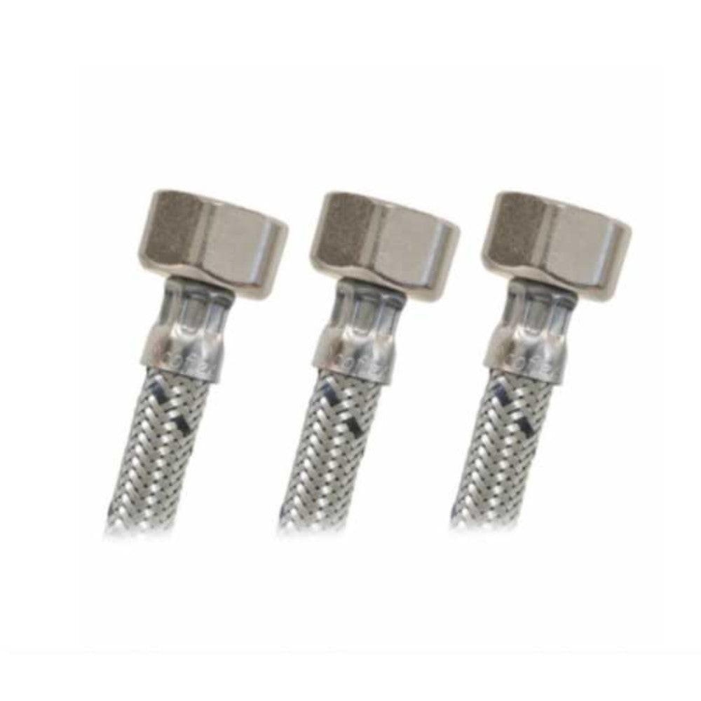 ALIMENTADOR FLEXIBLE "T" LAVABO 1/2 X 1/2 X 1/2 COFLEX AL-T55