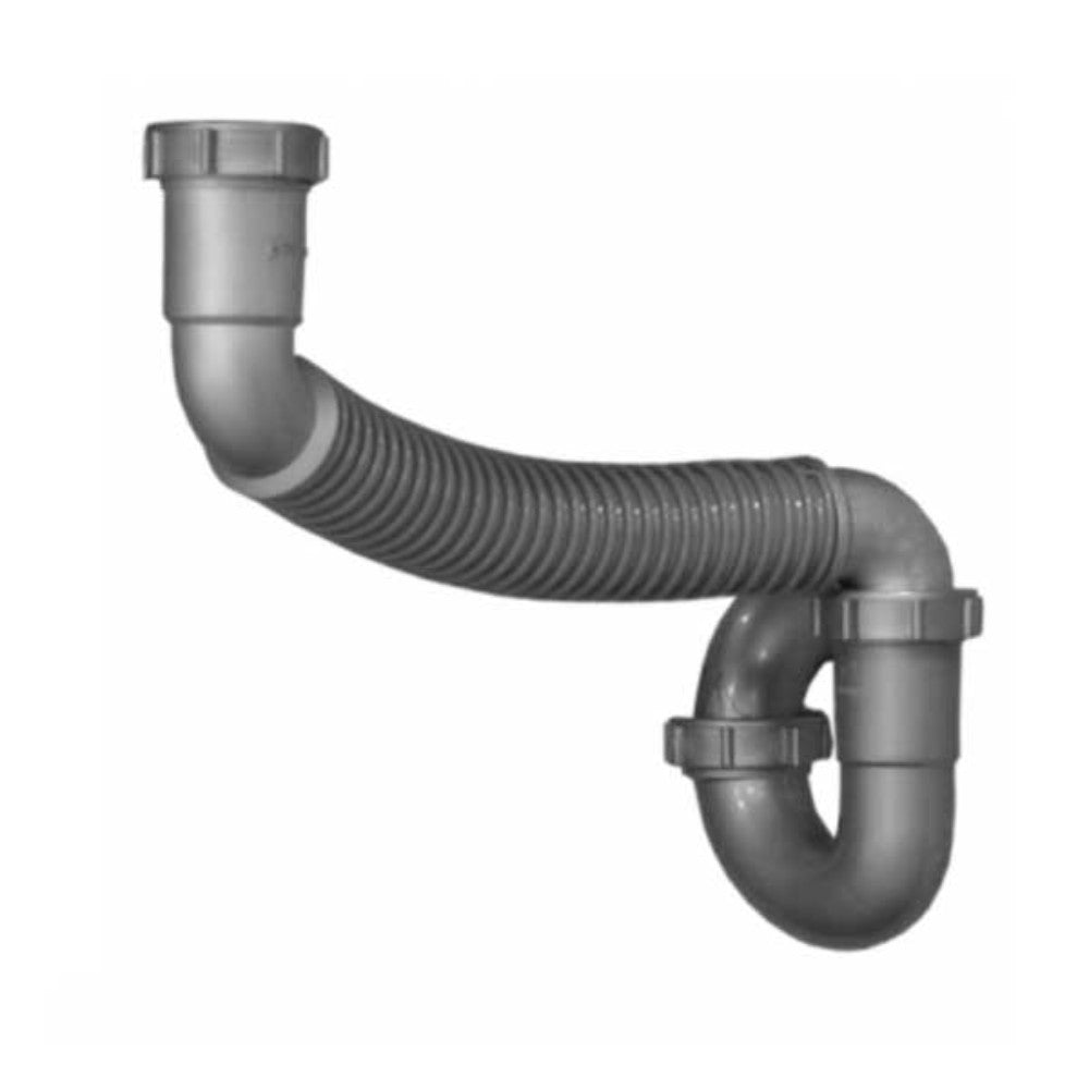 TRAMPA (CESPOL) FLEXIBLE SENCILLA FREGADERO LAVABO GRIS COFLEX TF-100