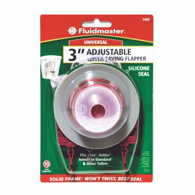 SAPO DE ARGA 3" WC CATO AJUSTABLE MARCO RIGIDO SELLO SILICON FLUIDMASTER 5403D-001-T4