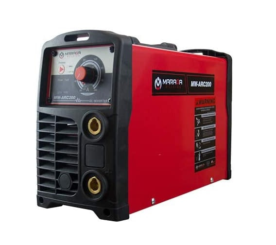 MAQUINA SOLDAR INVERSOR 200AMP 110/220V (6013 Y 7018 DE 3/32, 1/8, 5/32") MARAGA MW-ARC200