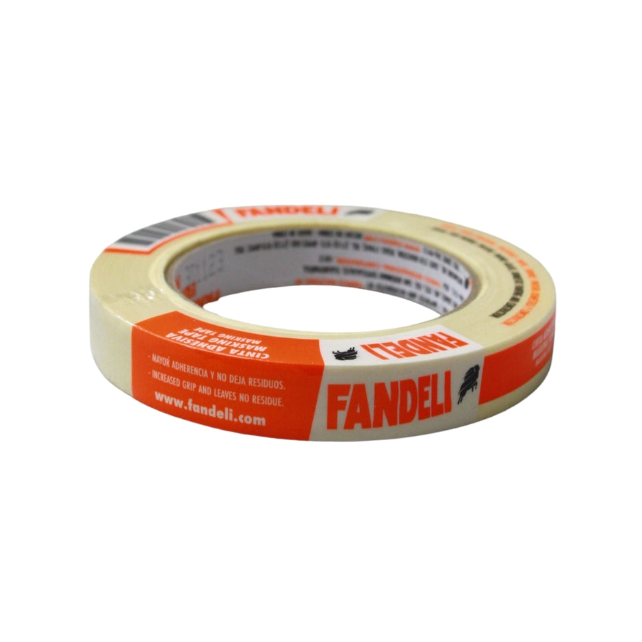 CINTA PARA CUBRIR 50MTX18MM (MASKING 3/4") FANDELI 72161