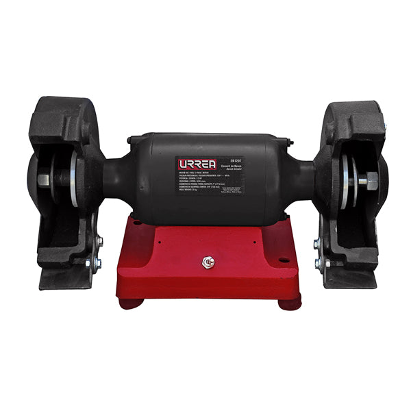 ESMERIL DE BANCO 7" .5HP 373W 120V 1 FASE USO MEGA PESADO URREA EB1207