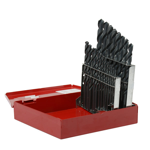 JUEGO DE 21 BROCAS DE AVV NEGRAS USO INDUSTRIAL 1/16"-3/8" URREA 5121