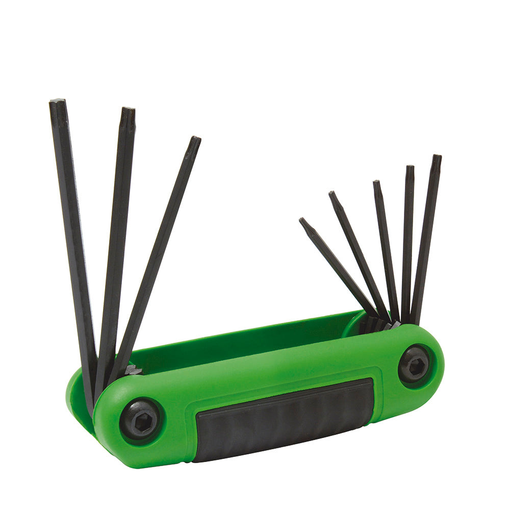 JUEGO 8PZ TORX T/NAVAJA T6-T25 4976TX