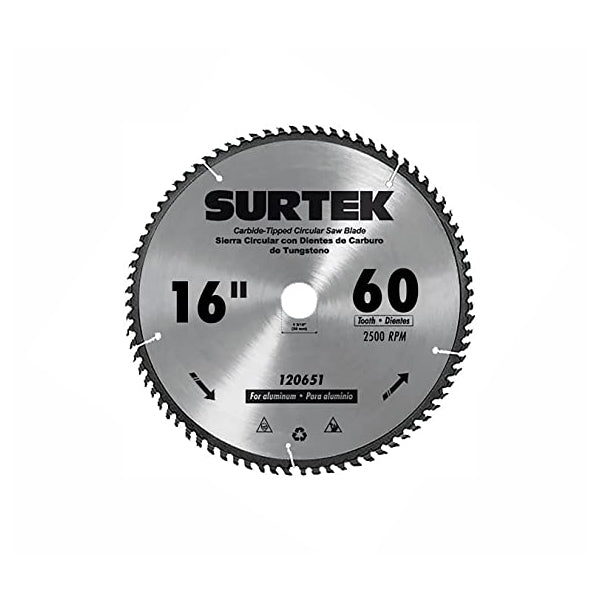SIERRA CIRCULAR 16" 60 DIENTES SURTEK 120651