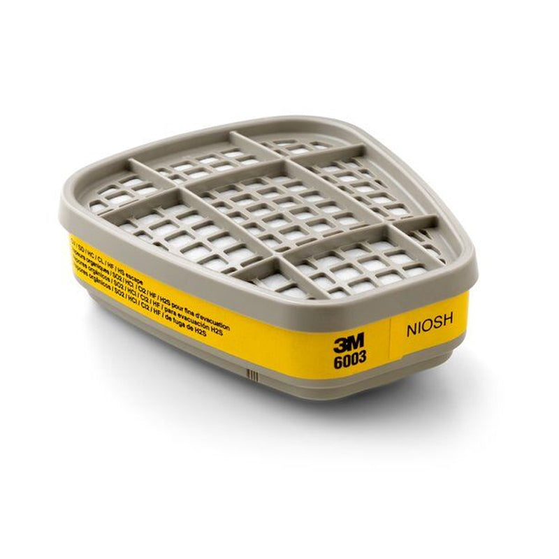 CARTUCHO VAPOR ORGANICO/GAS ACIDO (2PZAS) 6003 3M 70070316750