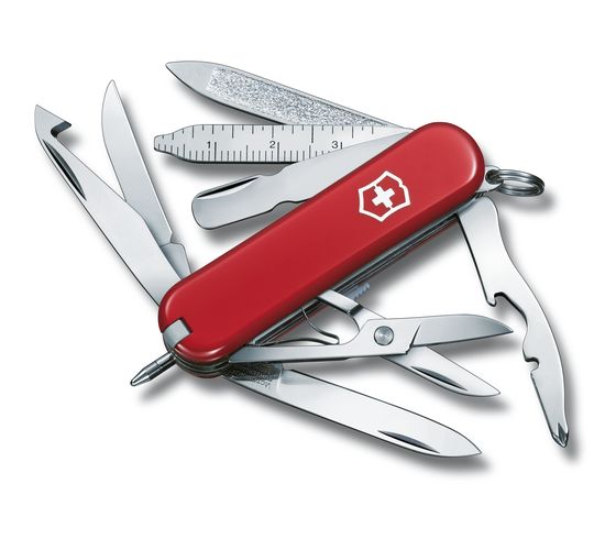 NAVAJA MINICHAMP ROJA, 18 USOS VICTORINOX 0.6385