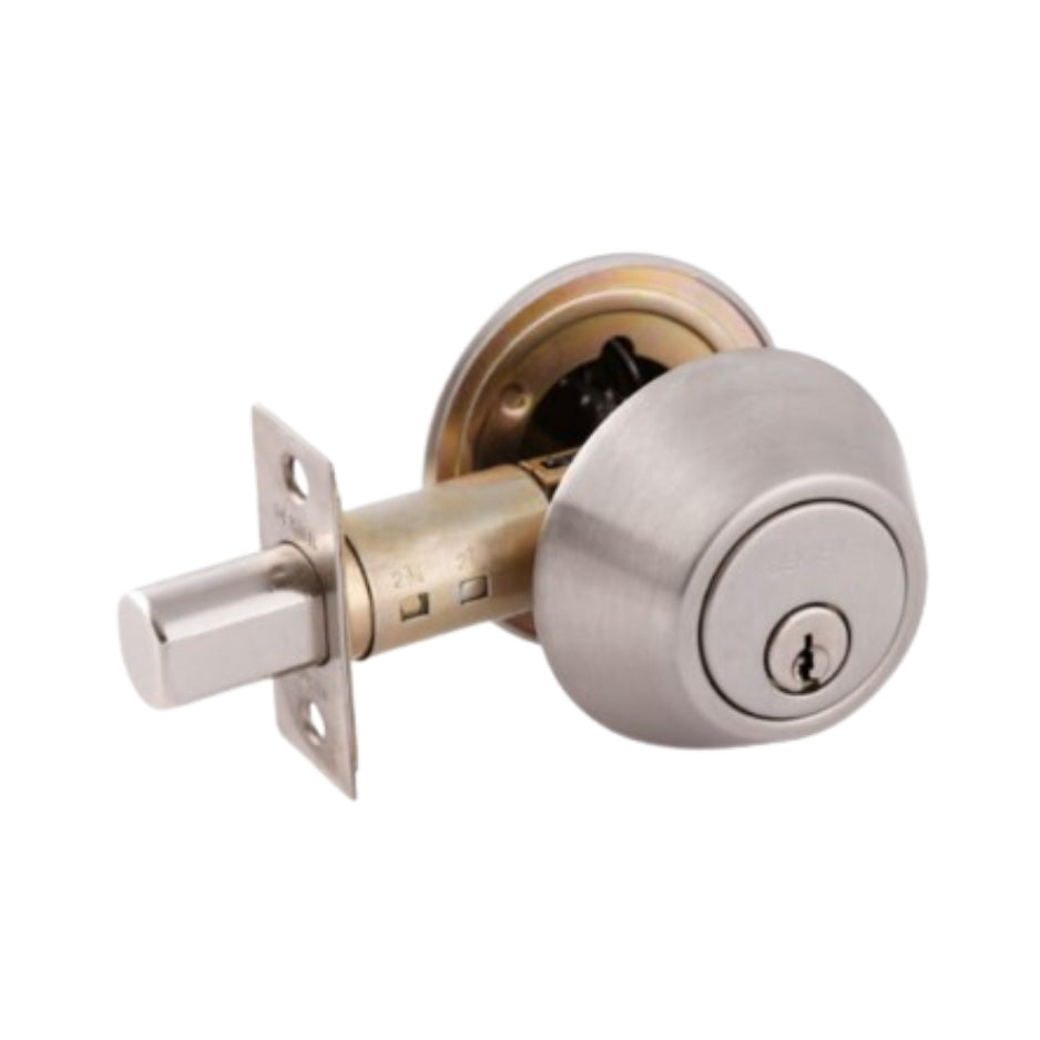 CERROJO LLAVE-LLAVE NIQUEL SATINADO (CAJA) DEXTER 6632