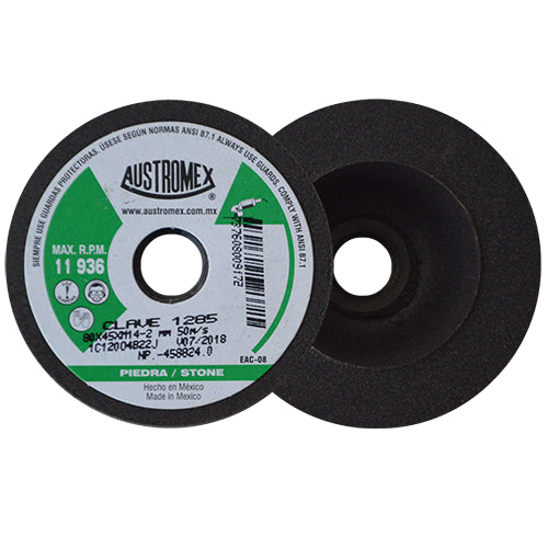 COPA DESBASTE PIEDRA 3-5/32 X 1-3/4 X 14mm GRANO 120 (FINO) IMPERIAL AUSTROMEX 1285