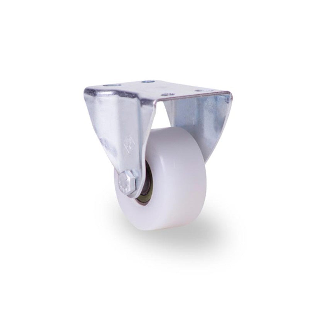 RODAJA INDUSTRIAL 2" POLIETILENO PLACA FIJA BALERO HI51PFBPOLT 45kg