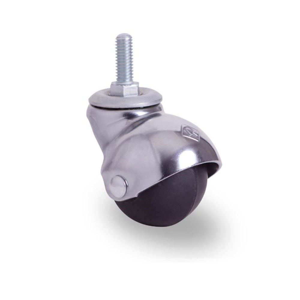 RODAJA ESFERICA 2" HULE ESPIGA ROSCA 3/8" HEXAGONAL CROMO HE-516EX 25kg