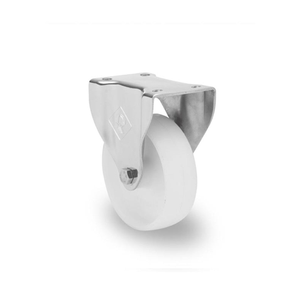 RODAJA INDUSTRIAL 4" NYLON PLACA FIJA BUJE HX101PFNY 130kg