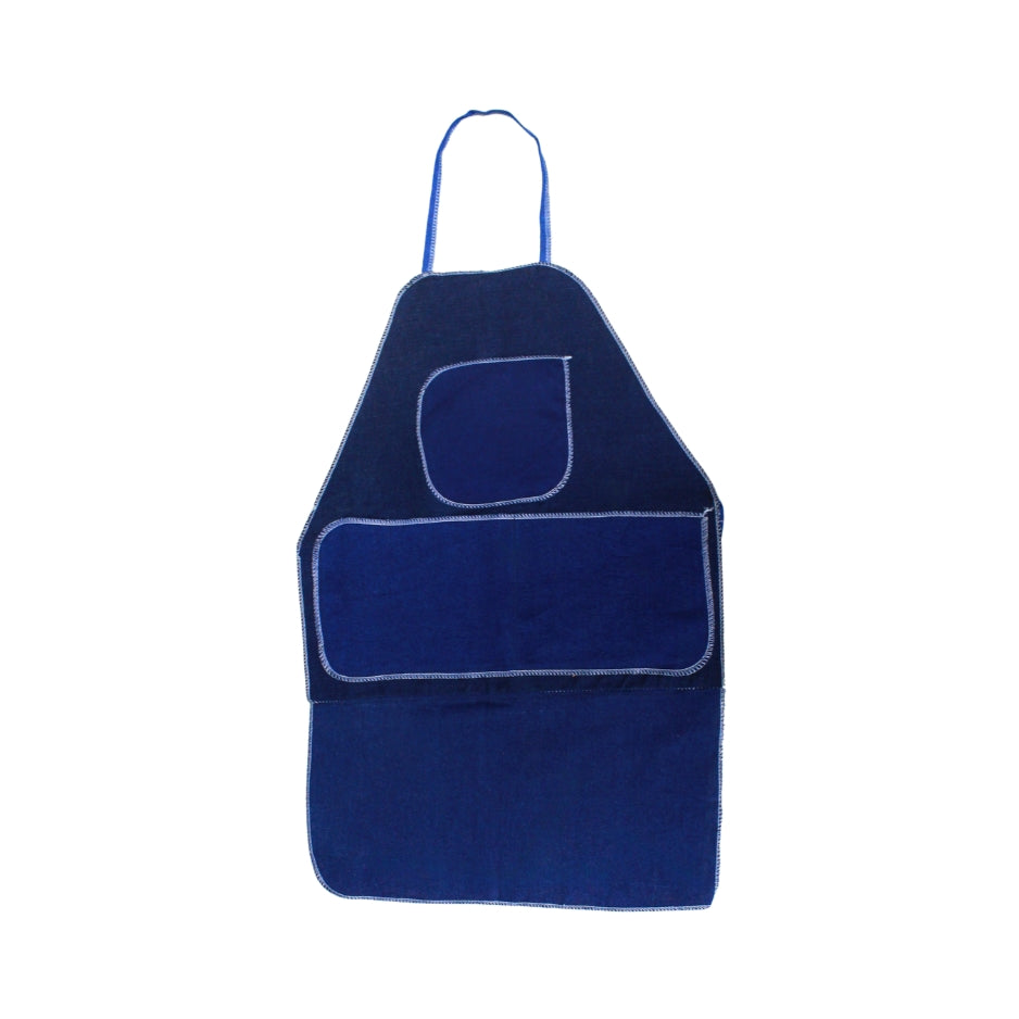 MANDIL (PECHERA) MEZCLILLA 3 BOLSAS MA-MEZ3